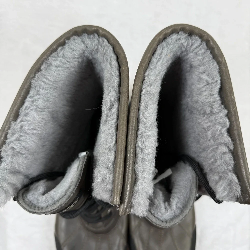 UGG Butte Mens Stout Waterproof Leather Snow Boots‎ 5521 Vibram Sole Size 13